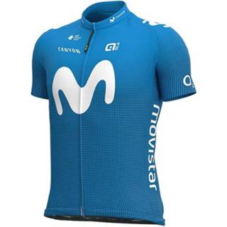 👉 MOVISTAR TEAM Shirt met korte mouwen 2021 fietsshirt met korte mouwen, voor here