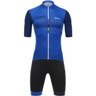 👉 Fiets shirt fietskleding active mannen UCI GRANDI CAMPIONI Lugano 1953 Set (fietsshirt + fietsbroek), voor heren, 4260527711735