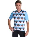 👉 Rh+ Shirt met korte mouwen Old School, voor heren, Maat L, Fietsshirt, Wielerkle