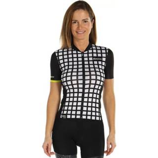 👉 SANTINI Damesshirt Sleek Grido damesfietsshirt, Maat M, Wielershirt, Fietskledin