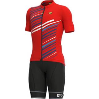 👉 ALÉ Flash Set (fietsshirt + fietsbroek) set (2 artikelen), voor heren