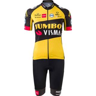 👉 Fiets shirt active vrouwen TEAM JUMBO-VISMA 2021 Dames set (fietsshirt + fietsbroek) 4260697425869