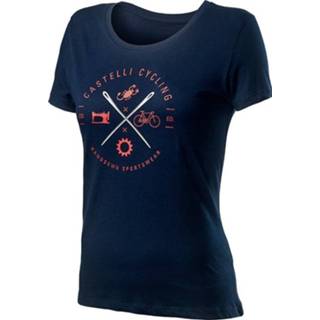 👉 CASTELLI Dames-T-shirt Sarta, Maat M, MTB shirt, MTB kleding