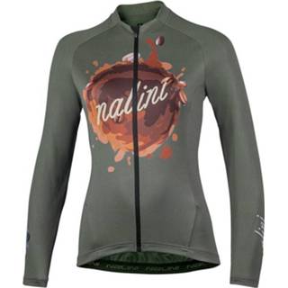 👉 Damesshirt s active vrouwen NALINI met lange mouwen Coffee damesfietsshirt mouwen, Maat 8056516917693
