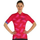 👉 SANTINI Damesshirt Tono Dune damesfietsshirt, Maat L, Fietsshirt, Fietskleding