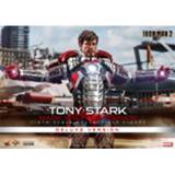 👉 Mannen Hot Toys Iron Man 2 Movie Masterpiece Action Figure 1/6 Tony Stark (Mark V Suit Up Version) Deluxe 31 cm 4895228608154