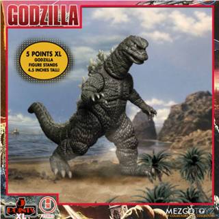 👉 XL Mezco Godzilla: Destroy All Monsters Round One 5 Points Deluxe Box Set 696198180701