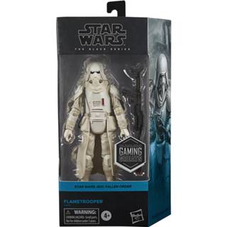 👉 Zwart Hasbro Star Wars The Black Series Gaming Greats Flametrooper Action Figure 5010993873586