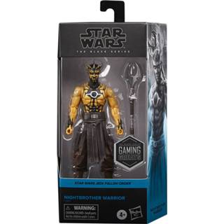 👉 Zwart Hasbro Star Wars The Black Series Gaming Greats Nightbrother Warrior Action Figure 5010993873838