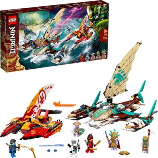 👉 Unisex LEGO NINJAGO: Catamaran Sea Battle Building Set (71748) 5702016889284