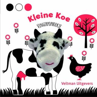 Kleuterboek active peuters Vingerpopboekje kleine koe 9789048319015