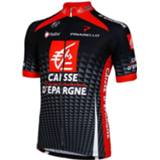 👉 Wielrenshirt|Fietskledij XL wielrenshirt active mannen Jersey korte mouw CAISSE D'EPARGNE fietsshirt met mouwen, voor heren, Maat 8056516599158