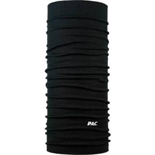 👉 P.A.C. Multifunctioneel doek UV-protector + Total Black, voor heren, Fietskledin