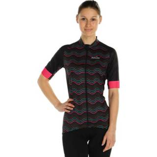 👉 NALINI Damesshirt met korte mouwen Beijing 2008 damesfietsshirt, Maat M, Wielers