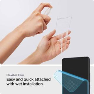 👉 Screenprotector volledige voorkant Neo Flex Xiaomi Mi 11/11 Ultra Spigen (2 Pack) 8809756646270