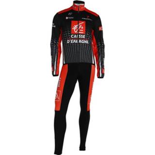 👉 CAISSE D'EPARGNE Set (winter fietsjack + lange koersbroek), voor heren