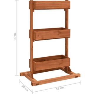 👉 Plantenbak vurenhout active 52x30x78 cm 8719883979366