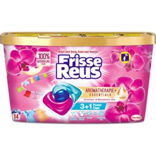 👉 Orchidee witte active Reus Power Caps Frisse Macadamia Wasmiddelcapsules 14 stuks 5410091762070