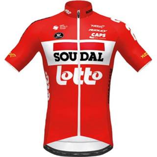 👉 Lotto Soudal fietsshirt met korte mouwen 2020 TdF, voor heren, Maat S, Fietsshir