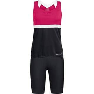 👉 VAUDE Advanced Dames set (fietsshirt + fietsbroek) dames set (2 artikelen), Fiet