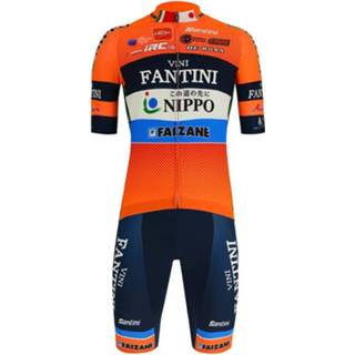 👉 NIPPO-VINI FANTINI-EUROPA OVINI Set (fietsshirt + fietsbroek), voor heren, Fiets