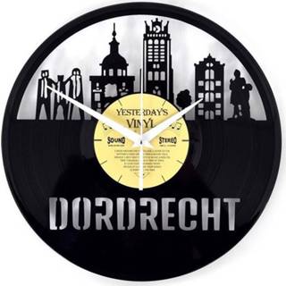 👉 Klok vinyl Dordrecht - Gemaakt Van Een Gerecyclede Plaat 6013921968964 6013915310304 6013916529590 6013916755739 6013920730760