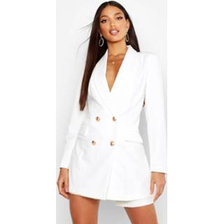 👉 Premium Long Line Blazer, White