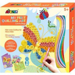 👉 Knutselset papier meisjes multicolor Avenir wenskaarten insecten 191 stuks 6920773317447