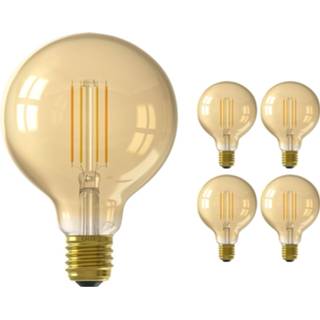 👉 Gloeilamp Voordeelpak 5x Calex Smart Globe G95 LED Lamp E27 7W 806lm 1800-3000K CCT | Tuya Wi-Fi 8719157029445