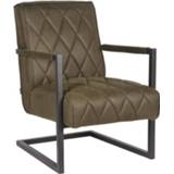 👉 Fauteuil donkergroen Denmark - Army green Microfiber 8719323322721
