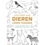 👉 Leer Stap voor dieren leren tekenen - Lise Herzog (ISBN: 9789044758511) 9789044758511