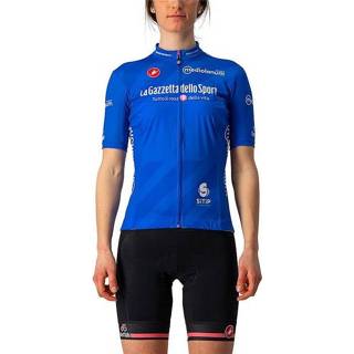 👉 Fietsshirt active vrouwen GIRO D'ITALIA Maglia Azzurra 2021 Dames set (fietsshirt + fietsbroek) 4260697429843