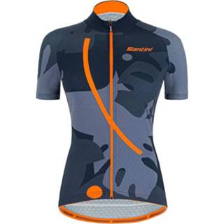 👉 SANTINI Damesshirt Giada Maui damesfietsshirt, Maat M, Wielershirt, Fietskleding