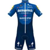 👉 Fietsshirt active mannen DECEUNINCK QUICK-STEP Aero 2021 Set (fietsshirt + fietsbroek), voor heren, Fiets 4260627180233