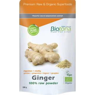 👉 Active Biotona Ginger Raw Powder Bio 200 gr 5412360013531