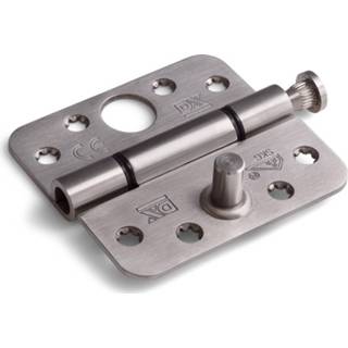 👉 DX glijlagerscharnier rhvh 89x89x3 rvs