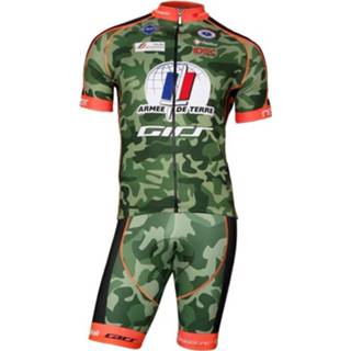 👉 ARMÉE DE TERRE Set (fietsshirt + fietsbroek), voor heren, Fietskleding