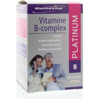 👉 Vitamine pillen vcaps mannen Mannavital B complex platinum 60 5412339103362