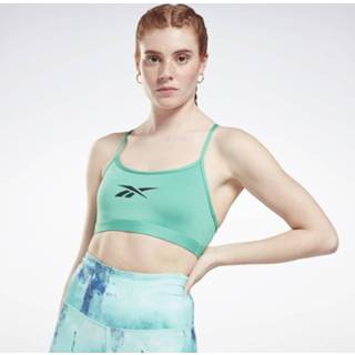 👉 Sport BH XS vrouwen Future Teal Reebok Lux Skinny Strap Sportbeha