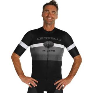 👉 CASTELLI Shirt met korte mouwen Milano, voor heren, Maat M, Fietsshirt, Fietskle