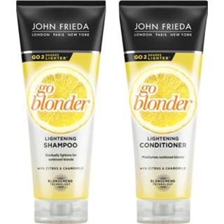 👉 Shampoo active John Frieda Sheer Blonde Go Blonder + Conditioner Pakket 7434953732719