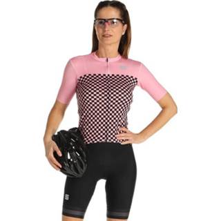 👉 SPORTFUL Checkmate Dames set (fietsshirt + fietsbroek) dames set (2 artikelen),