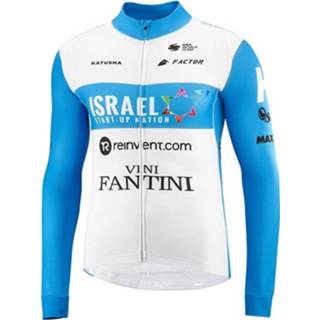 👉 TEAM ISRAEL START-UP NATION 2020 fietsshirt met lange mouwen fietsshirt met lang