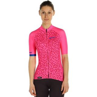 👉 SANTINI Damesshirt Tono Chromosome damesfietsshirt, Maat S, Fietsshirt, Wielerkl