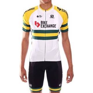 👉 Fietsshirt active TEAM BIKEEXCHANGE Australische kampioen 2021 Set (fietsshirt + fietsbroek), voor 4260627180141