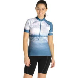 👉 LÖFFLER Grunge Dames set (fietsshirt + fietsbroek) dames set (2 artikelen), Fiet