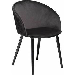 👉 Eetkamerstoel zwart Dan-Form Dual Velvet 5710172068696