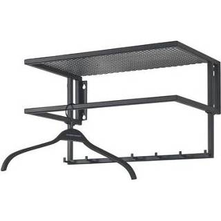 👉 Kapstok zwart staal dustrieel Spinder Design Mesh - 8712077107330