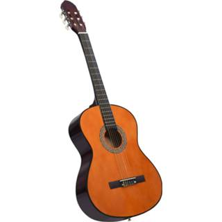 👉 Gitaar active bruin klassiek beginner 4/4 39