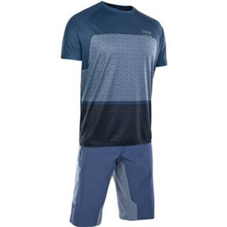 👉 Fietsshirt x 2 active mannen ION Traze AMP Set (fietsshirt + fietsbroek) (2 artikelen), voor heren 4260697429379